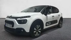 Vit Begagnad 2022 Citroën C3 PureTech Halvkombi | 169 900 kr (Marknadspris)