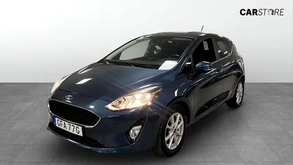 Blå Begagnad 2020 Ford Fiesta Trend Halvkombi | 144 900 kr (Bra pris)