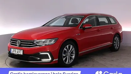 Röd Begagnad 2019 VW Passat GTE Kombi | 224 900 kr (Marknadspris)
