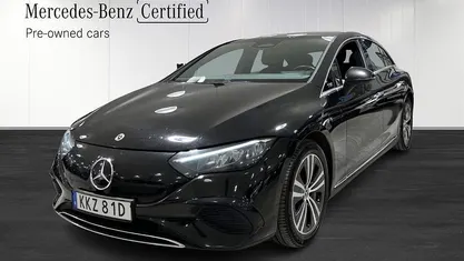 Svart Begagnad 2022 Mercedes EQE350 Sedan | 349 900 kr