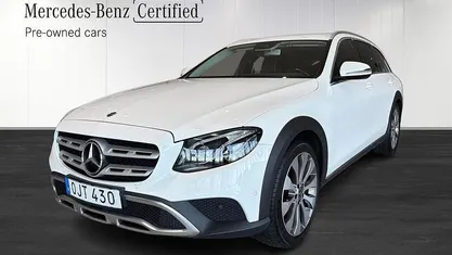 Begagnad Mercedes E220 194 HK (142 kW) 2018 Vit (white) Kombi