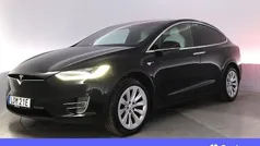 Svart Begagnad 2020 Tesla Model X Long Range AWD SUV | 476 900 kr (Bra pris)