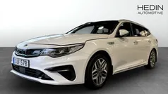 Vit (white) Begagnad 2019 Kia Optima Hybrid 2 Sedan | 209 900 kr (Marknadspris)