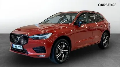 Röd Begagnad 2021 Volvo XC60 R-Design SUV | 409 900 kr (Marknadspris)