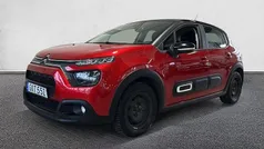 Röd Begagnad 2021 Citroën C3 Feel Halvkombi | 119 900 kr (Marknadspris)