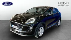 Svart (black) Begagnad 2021 Ford Puma Titanium Halvkombi | 179 900 kr (Bra pris)