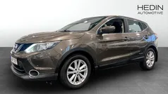 Svart Begagnad 2015 Nissan Qashqai Acenta SUV | 128 800 kr (Marknadspris)