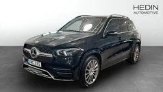 Svart (black) Begagnad 2021 Mercedes GLE350e AMG line Kombi | 649 900 kr (Dyr)