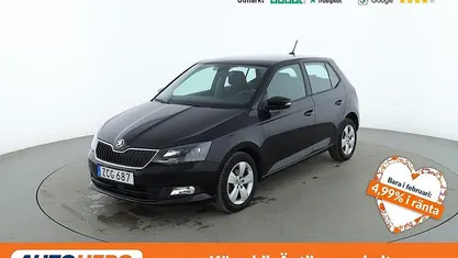 Svart Begagnad 2017 Skoda Fabia Style Halvkombi | 121 000 kr (Marknadspris)