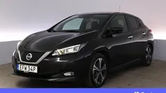 Svart Begagnad 2019 Nissan Leaf 360º Halvkombi | 169 900 kr (Marknadspris)