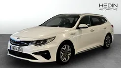 Vit (white) Begagnad 2019 Kia Optima Hybrid 2 Sedan | 199 900 kr (Marknadspris)