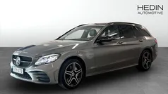 Grå (grey) Begagnad 2020 Mercedes C300e AMG line Kombi | 309 900 kr (Marknadspris)
