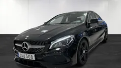 Svart Begagnad 2017 Mercedes CLA200 AMG Sportkupé | 189 900 kr (Marknadspris)