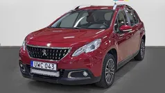 Röd Begagnad 2016 Peugeot 2008 SUV | 119 200 kr (Lite dyr)