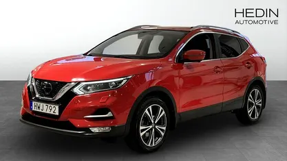 Röd Begagnad 2018 Nissan Qashqai Tekna SUV | 149 900 kr (Marknadspris)