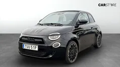 Svart Ny 2024 Fiat 500C Cab | 279 900 kr