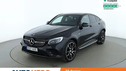 Svart Begagnad 2019 Mercedes GLC43 AMG AMG Sportkupé | 444 000 kr (Bra pris)