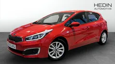 Röd Begagnad 2018 Kia Ceed Halvkombi | 119 900 kr (Superpris)