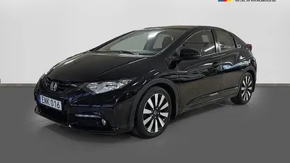 Blå Begagnad 2014 Honda Civic Sport Halvkombi | 118 900 kr (Marknadspris)