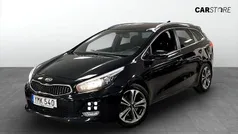 Svart Begagnad 2017 Kia Ceed Sportswagon GT-Line Kombi | 139 900 kr (Marknadspris)