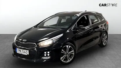 Svart Begagnad 2017 Kia Ceed Sportswagon GT-Line Kombi | 139 900 kr (Marknadspris)