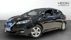 Svart Begagnad 2021 Nissan Leaf N-Connecta Halvkombi | 199 900 kr (Marknadspris)