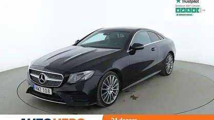 Svart Begagnad 2018 Mercedes E220 AMG line Sportkupé | 331 000 kr (Bra pris)