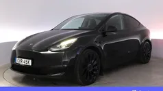 Svart Begagnad 2022 Tesla Model Y Performance SUV | 408 900 kr (Marknadspris)