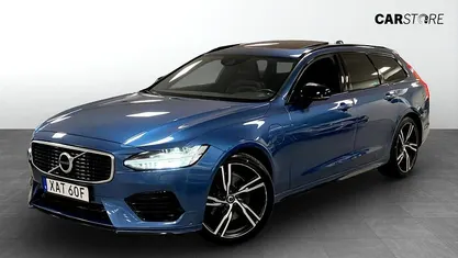 Blå Begagnad 2020 Volvo V90 R-Design Kombi | 314 900 kr (Bra pris)