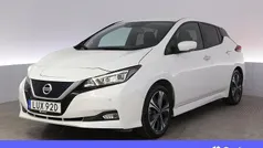 Vit Begagnad 2021 Nissan Leaf 360º Halvkombi | 186 900 kr (Marknadspris)