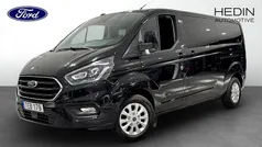 Svart Begagnad 2019 Ford Transit Custom Limited Van | 249 900 kr