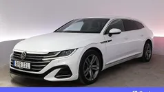 Vit Begagnad 2021 VW Arteon R-line Kombi | 281 900 kr (Marknadspris)