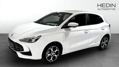Vit Ny 2024 MG MG3 Luxury Halvkombi | 269 990 kr (Marknadspris)
