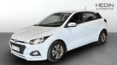 Vit Begagnad 2019 Hyundai i20 Premium Halvkombi | 119 900 kr
