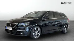Svart (black) Begagnad 2017 Peugeot 308 GT Kombi | 159 900 kr (Marknadspris)