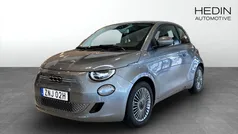Grå (grey) Begagnad 2021 Fiat 500e Icon Halvkombi | 189 900 kr (Marknadspris)