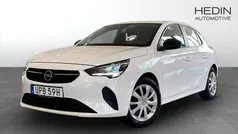 Vit (white) Begagnad 2020 Opel Corsa Edition Halvkombi | 119 900 kr (Bra pris)