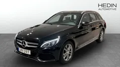 Svart (black) Begagnad 2016 Mercedes C220 Avantgarde Kombi | 189 900 kr (Bra pris)