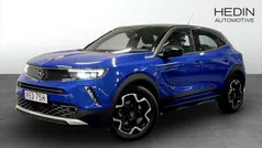 Blå (blue) Begagnad 2021 Opel Mokka-e Ultimate SUV | 189 900 kr (Marknadspris)