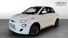 Vit (white) Begagnad 2022 Fiat 500e Icon Halvkombi | 169 900 kr (Bra pris)