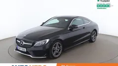 Svart Begagnad 2016 Mercedes C200 AMG line Sportkupé | 185 000 kr (Superpris)