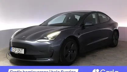 Grå Begagnad 2021 Tesla Model 3 Long Range AWD Sedan | 339 900 kr (Marknadspris)