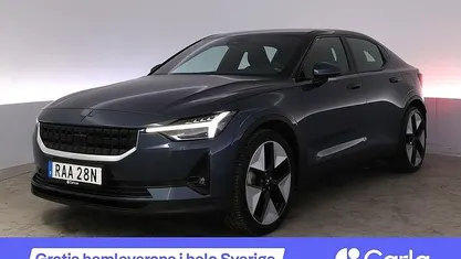 Mörkblå Begagnad 2022 Polestar 2 Pilot-lite Halvkombi | 320 900 kr (Marknadspris)