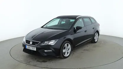 Svart Begagnad 2018 Seat Leon ST FR Kombi | 130 000 kr (Marknadspris)