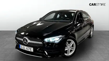 Begagnad Mercedes CLA250e Shooting Brake AMG 218 HK (160 kW) 2023 Svart Kombi