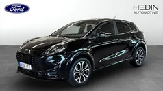 Svart (black) Begagnad 2022 Ford Puma Gen-E SUV | 219 900 kr (Marknadspris)