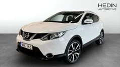 Vit (white) Begagnad 2016 Nissan Qashqai 360º SUV | 129 900 kr (Bra pris)