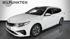 Vitmetallic Begagnad 2019 Kia Optima Hybrid 2 Sedan | 249 900 kr (Marknadspris)