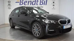 Svart Begagnad 2022 BMW 330e M Sport Kombi | 339 500 kr (Marknadspris)