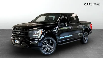 Svart Begagnad 2021 Ford F-150 Lariat Pickup | 599 000 kr (Bra pris)